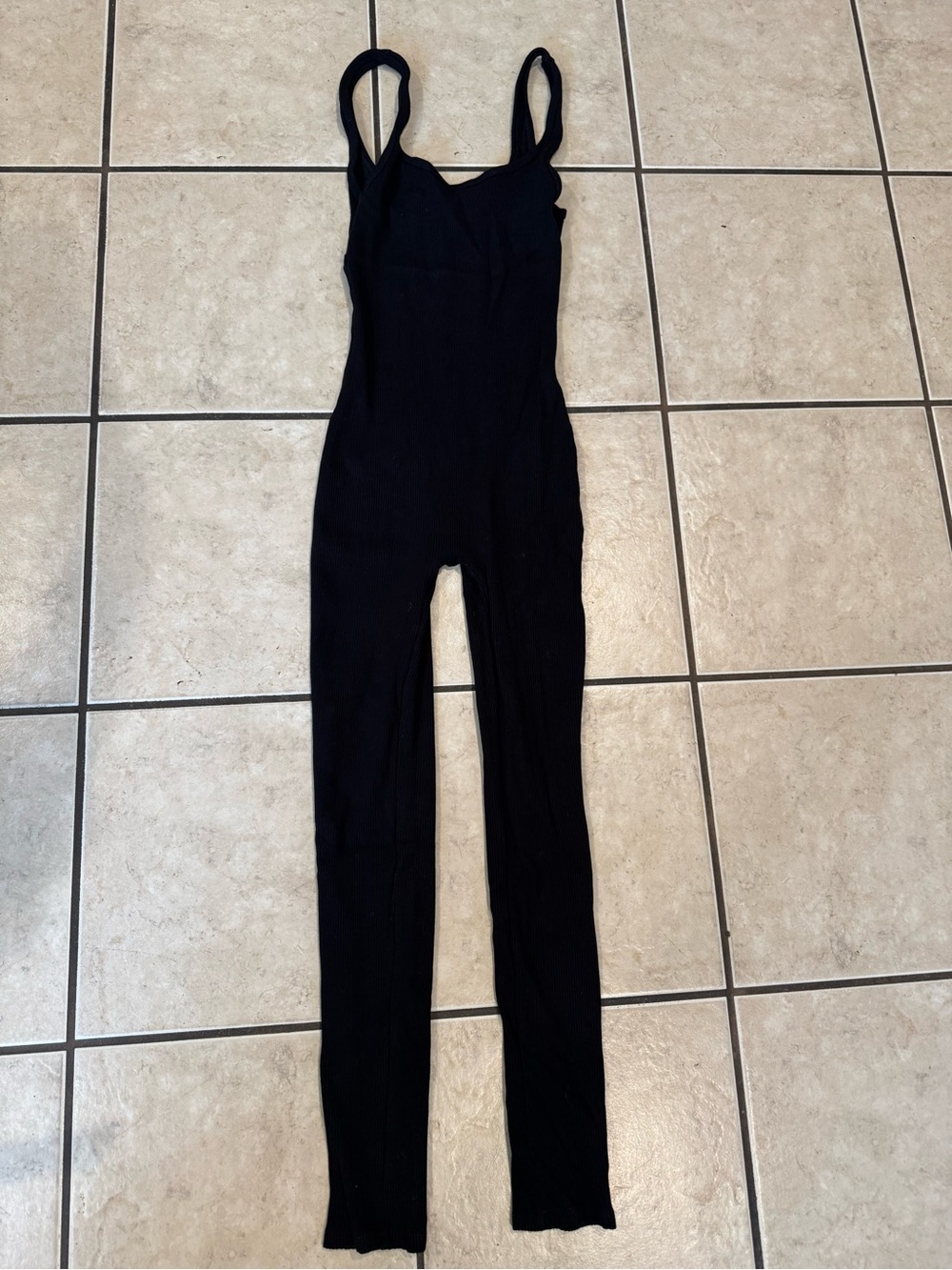 Women’s Black Fitted Jumpsuit - Sleek Slim Silhouette